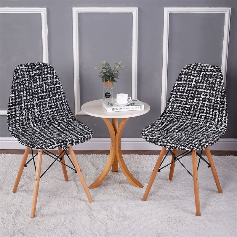 Housse chaise Scandinave <br> Pied de Poule