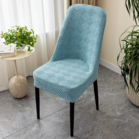 Housse chaise Scandinave <br> Stryn Bleu