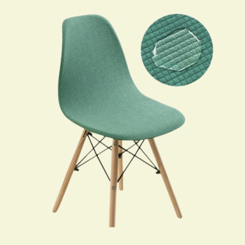 Housse chaise Scandinave <br> Imperméable Cyan