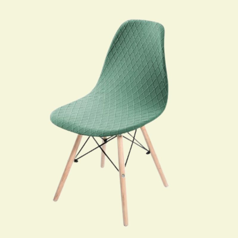 Housse chaise Scandinave <br> Universelle Verte