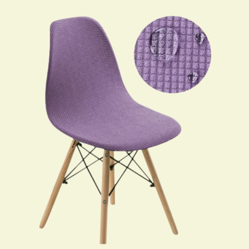 Housse chaise Scandinave <br> Imperméable Violette