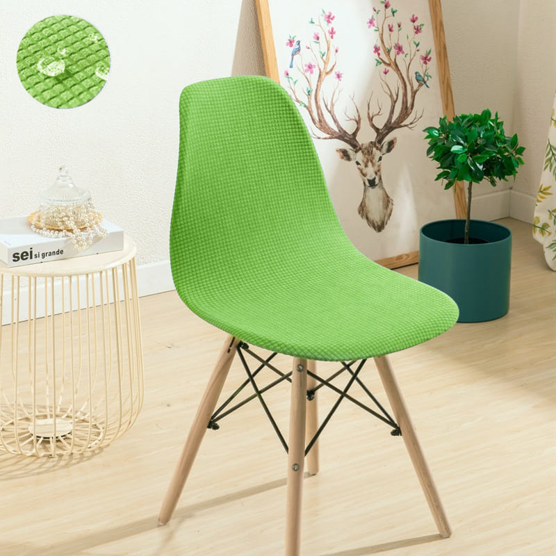 Housse chaise Scandinave <br> Vert Anis