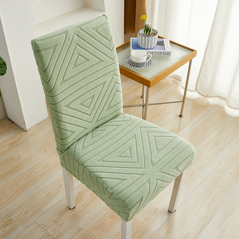 Housse de chaise <br> Triangle Vert
