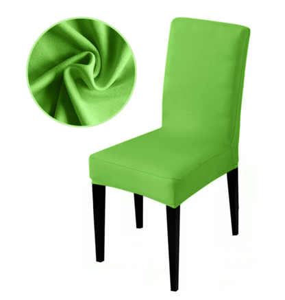Housse de chaise <br> Verte Anis
