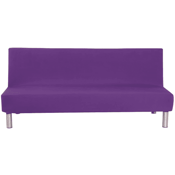Housse de Canapé Clic Clac Motif Moderne Violet - Design Universelle & Moderne