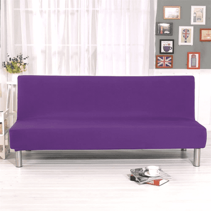 Housse de Canapé Clic Clac Motif Moderne Violet - Design Universelle & Moderne