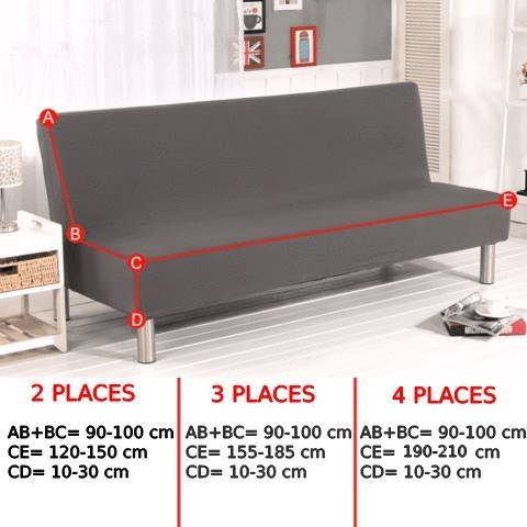Housse pour clic clac - Housse canapé clic clac pour décoration intérieur