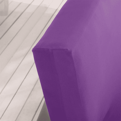 Housse de Canapé Clic Clac Motif Moderne Violet - Design Universelle & Moderne