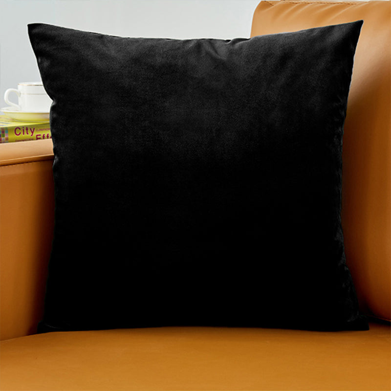 Housse de coussin 40x40 <br> Noir