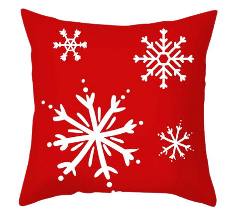 Housse de coussin 45x45 <br> Flocon de Neige