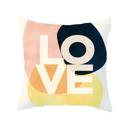 Housse de coussin 45x45 <br> Love