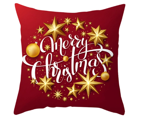 Housse de coussin 45x45 <br> Merry Christmas