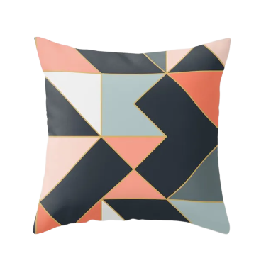 Housse de coussin 45x45 <br> Multicolore