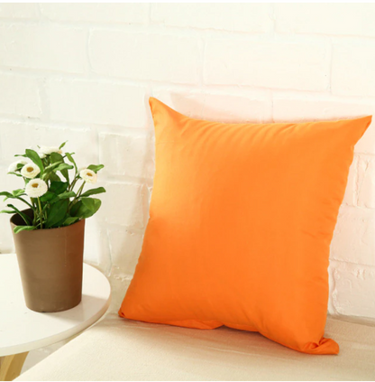 Housse de coussin 45x45 <br> Orange