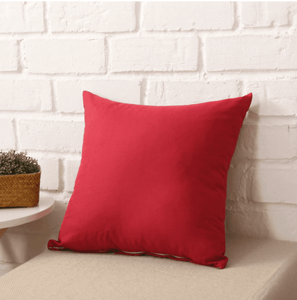 Housse de coussin 45x45 <br> Rouge
