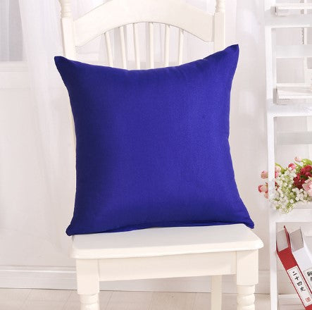 Housse de coussin 60x60 <br> Bleu