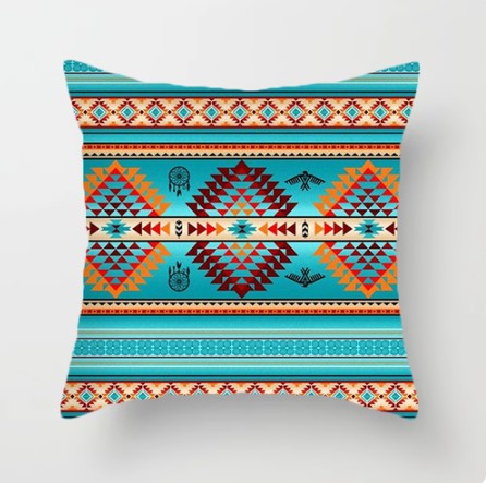Housse de coussin 60x60 <br> Bohème