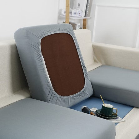 Housse de Coussin Canapé <br> Extensible Gris Light