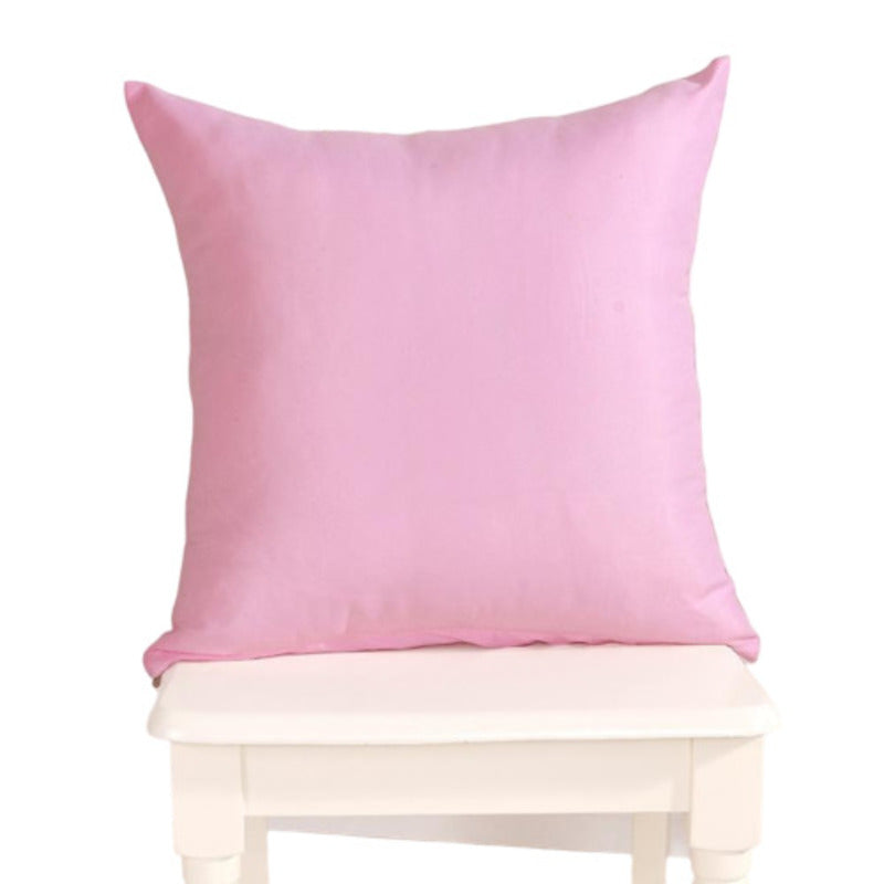 Housse de coussin <br> Rose