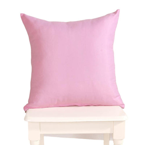 Housse de coussin <br> Rose