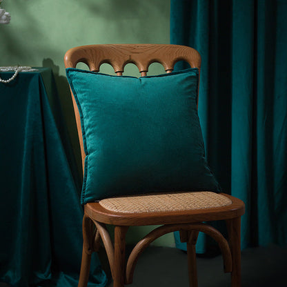 Housse de coussin <br> Turquoise