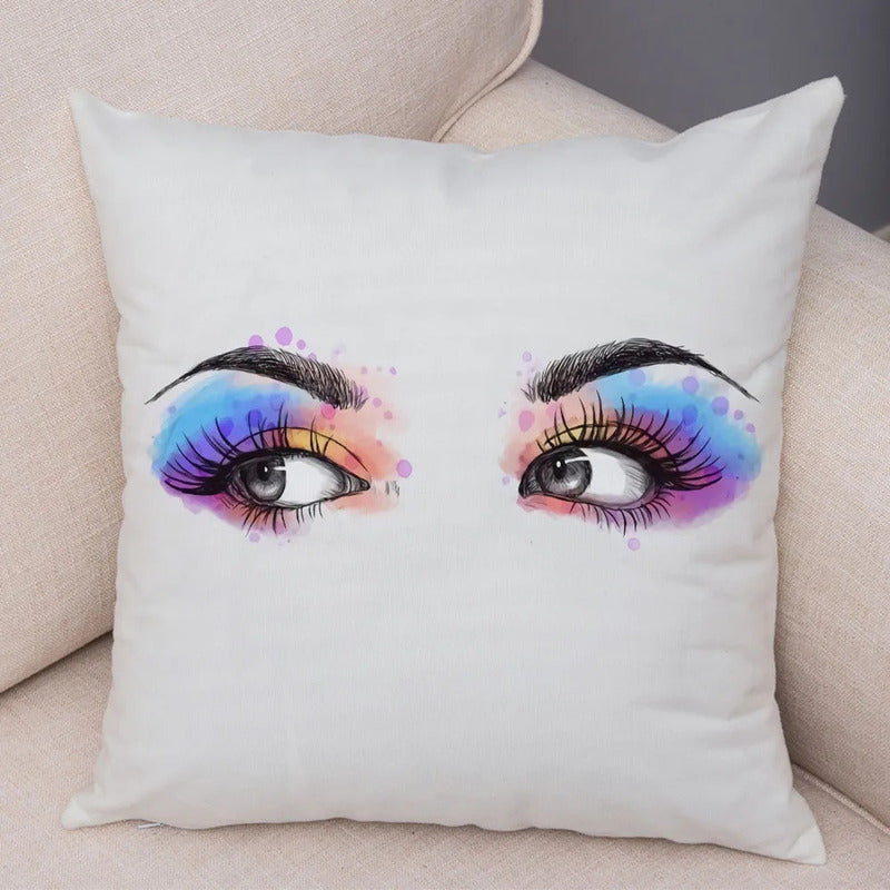 Housse de coussin <br> Yeux