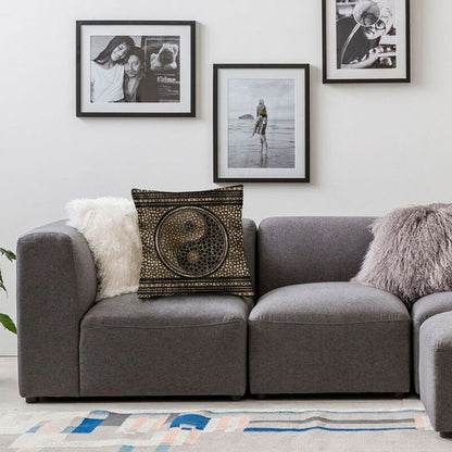 Housse de coussin <br> Yin Yang