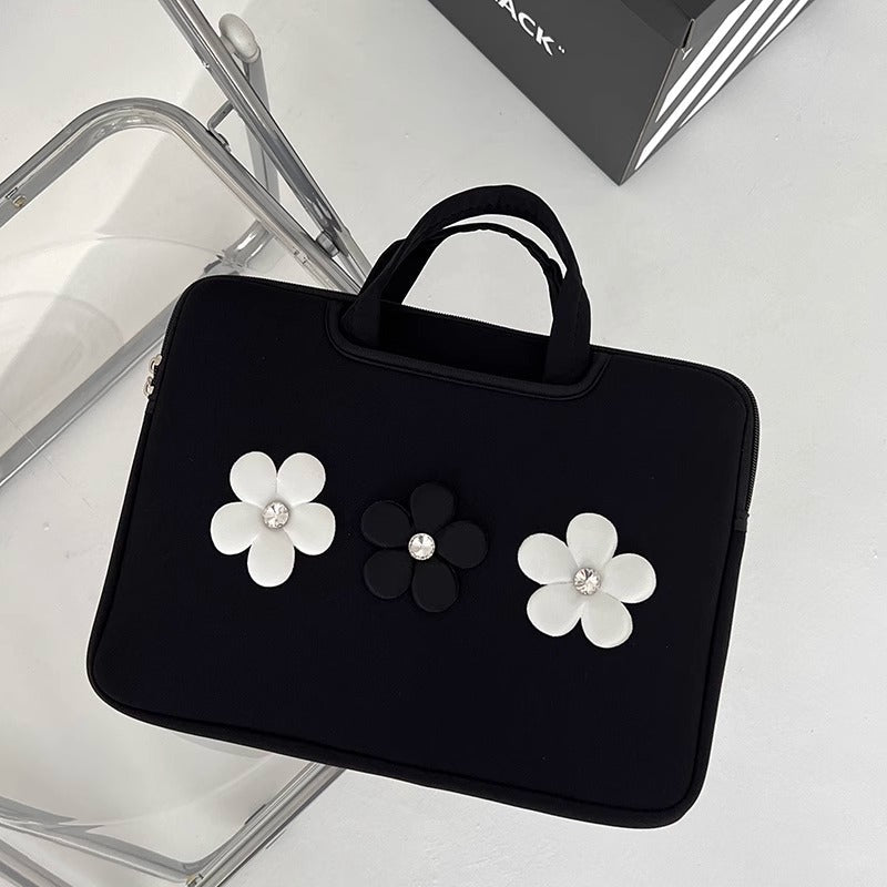 Housse ordinateur 14 Pouces <br> Fleurs