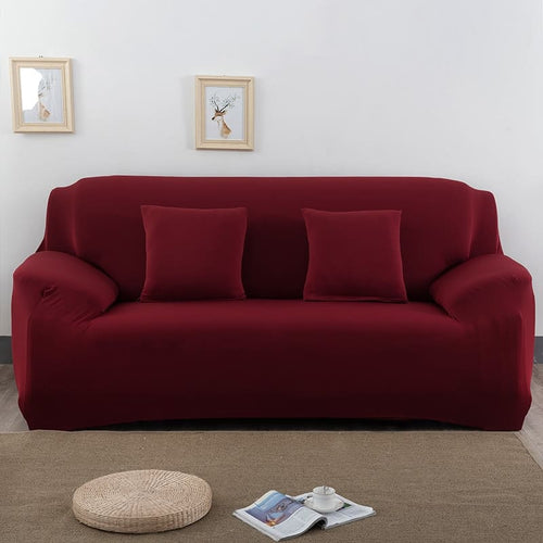 Housse de Canapé Extensible <br> Bordeaux