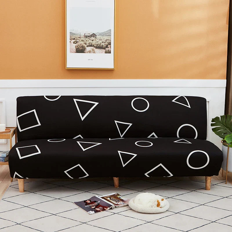 Housse de Canapé Extensible <br> Géométrique