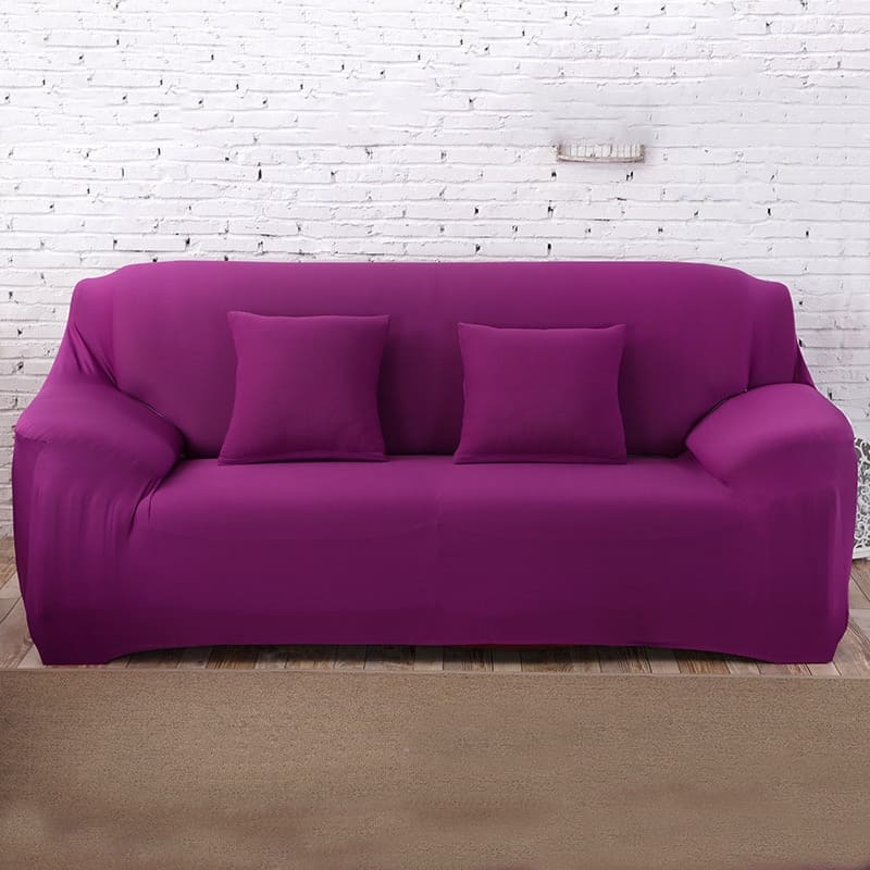 Housse de Canapé Extensible <br> Lilas