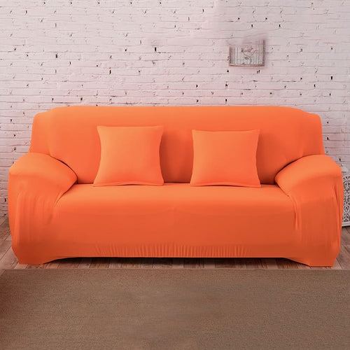 Housse de Canapé Extensible <br> Orange