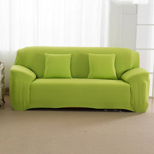 Housse de Canapé Extensible <br> Vert Pomme
