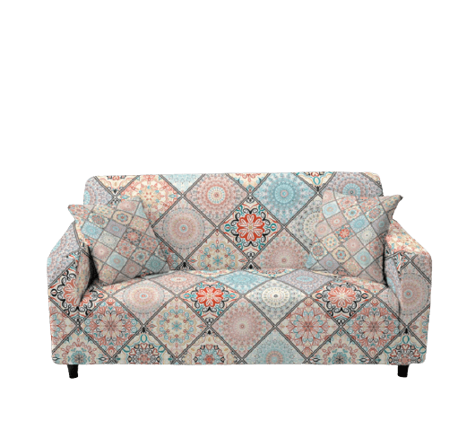 Housse de Canapé Extensible <br> Vintage Moderne