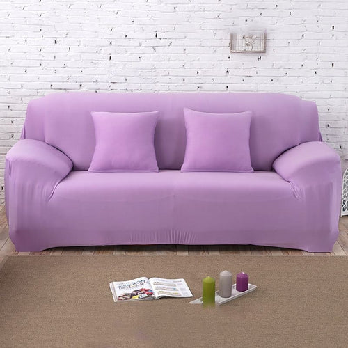 Housse de Canapé Extensible <br> Violet