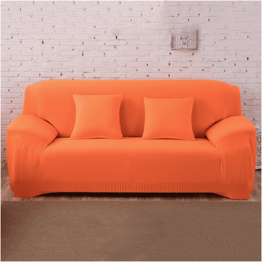 Housse canapé <br> Orange