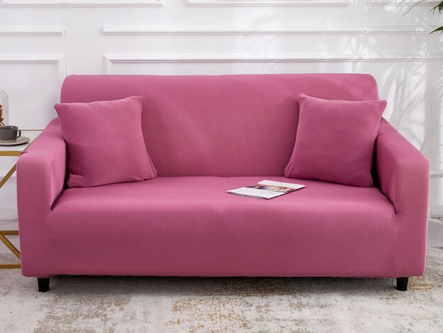 Housse canapé <br> Rose