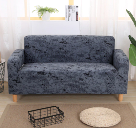 Housse Canapé<br> Universelle Gris Tacheté