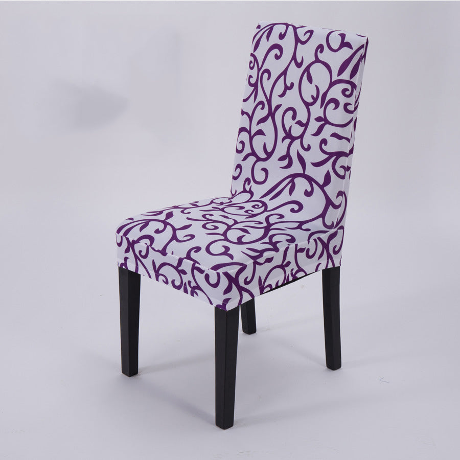 Housse de chaise <br> Arabesque Violet