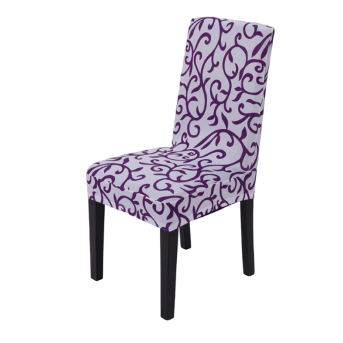Housse de chaise <br> Arabesque Violet