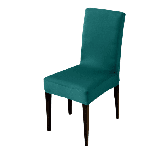 Housse de chaise <br> Bleu Canard