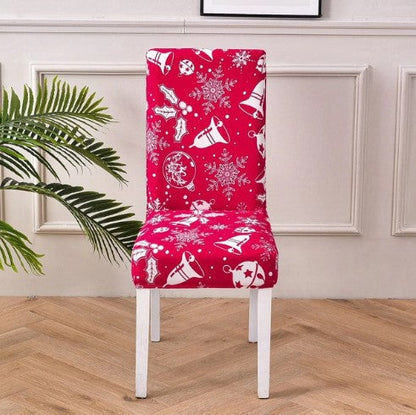 Housse de chaise <br> Cloche de Noël