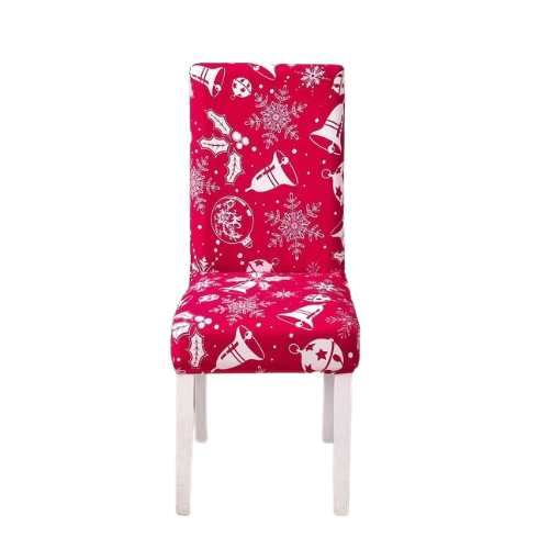Housse de chaise <br> Cloche de Noël