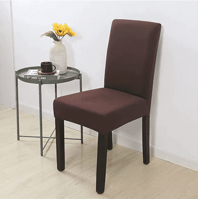 Housse de Chaise Universelle - Marron