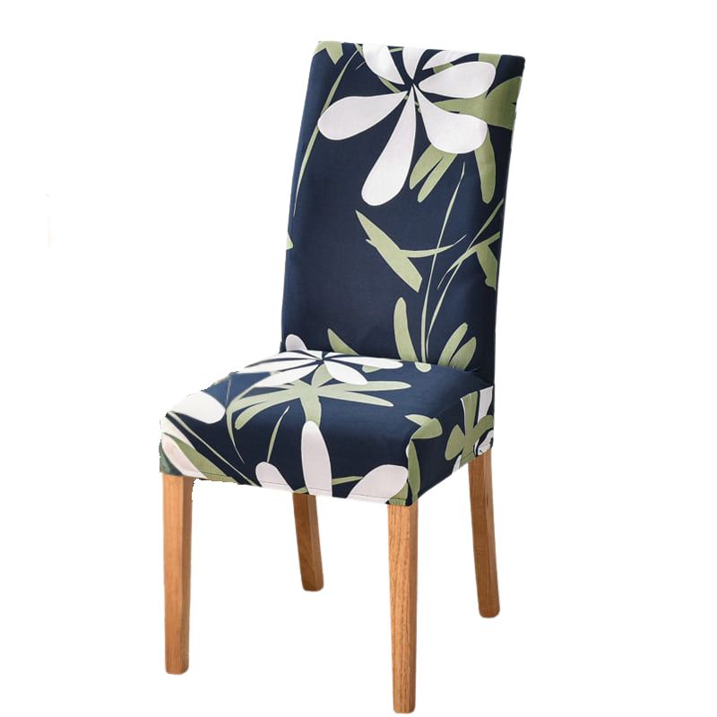 Housse de chaise <br> élégance florale