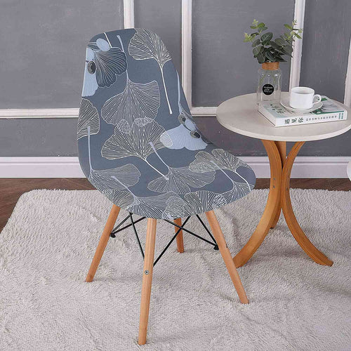 Housse de Chaise Scandinave à Motifs Floral - Design Élégant