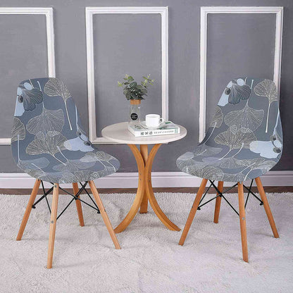 Housse de Chaise Scandinave à Motifs Floral - Design Élégant