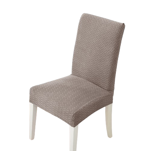 Housse de chaise <br> en Jacquard Kaki