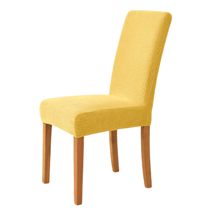 Housse de chaise <br> Extensible Jaune