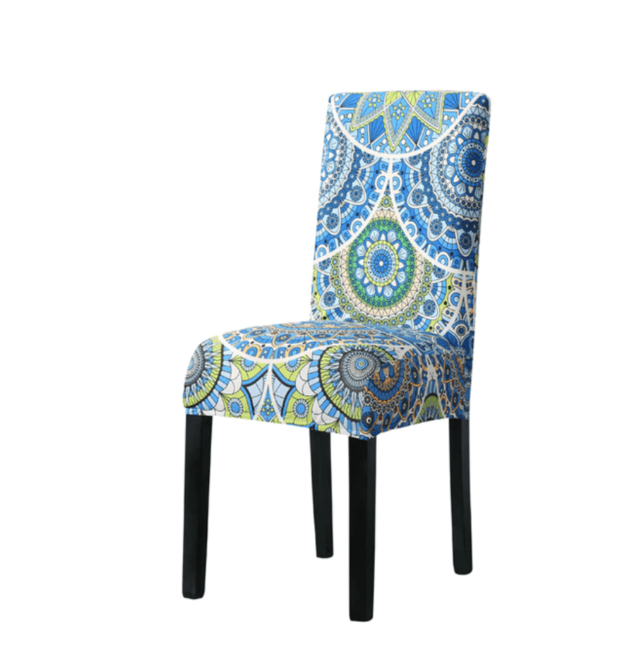 Housse de Chaise Extensible <br> Moderne Multicolore
